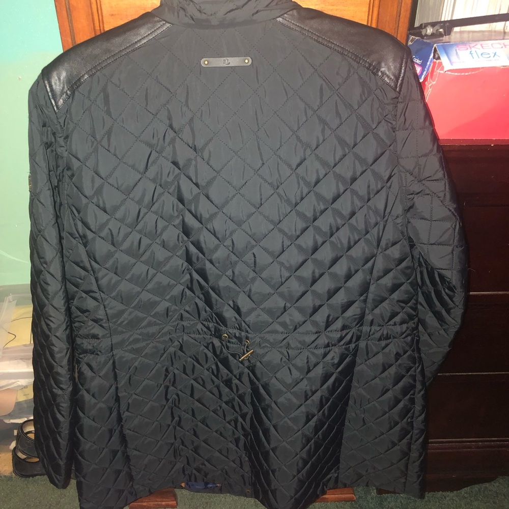 Lauren Ralph Lauren Quilted Black Jacket - Picture 11 of 16